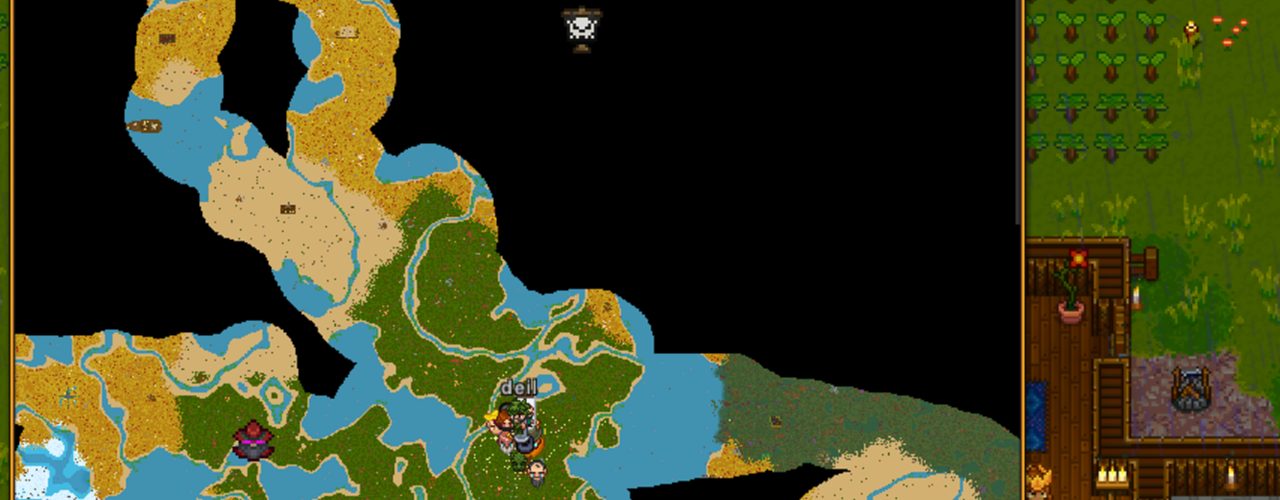 ワールドマップ上の海賊の住処