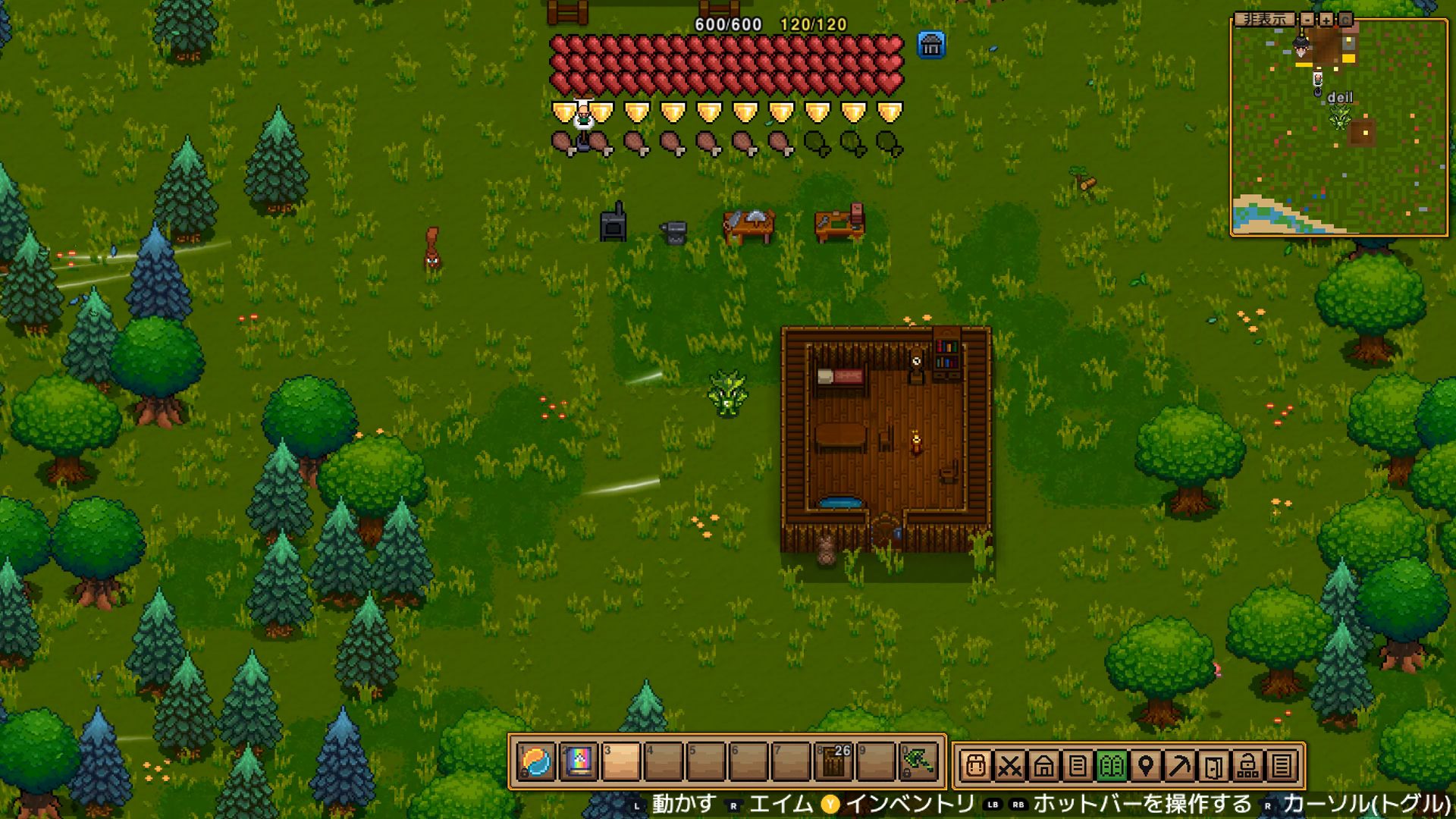 5×5内装の推奨部屋レイアウト